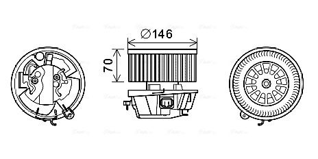 AVA QUALITY COOLING Salongipuhur CN8296